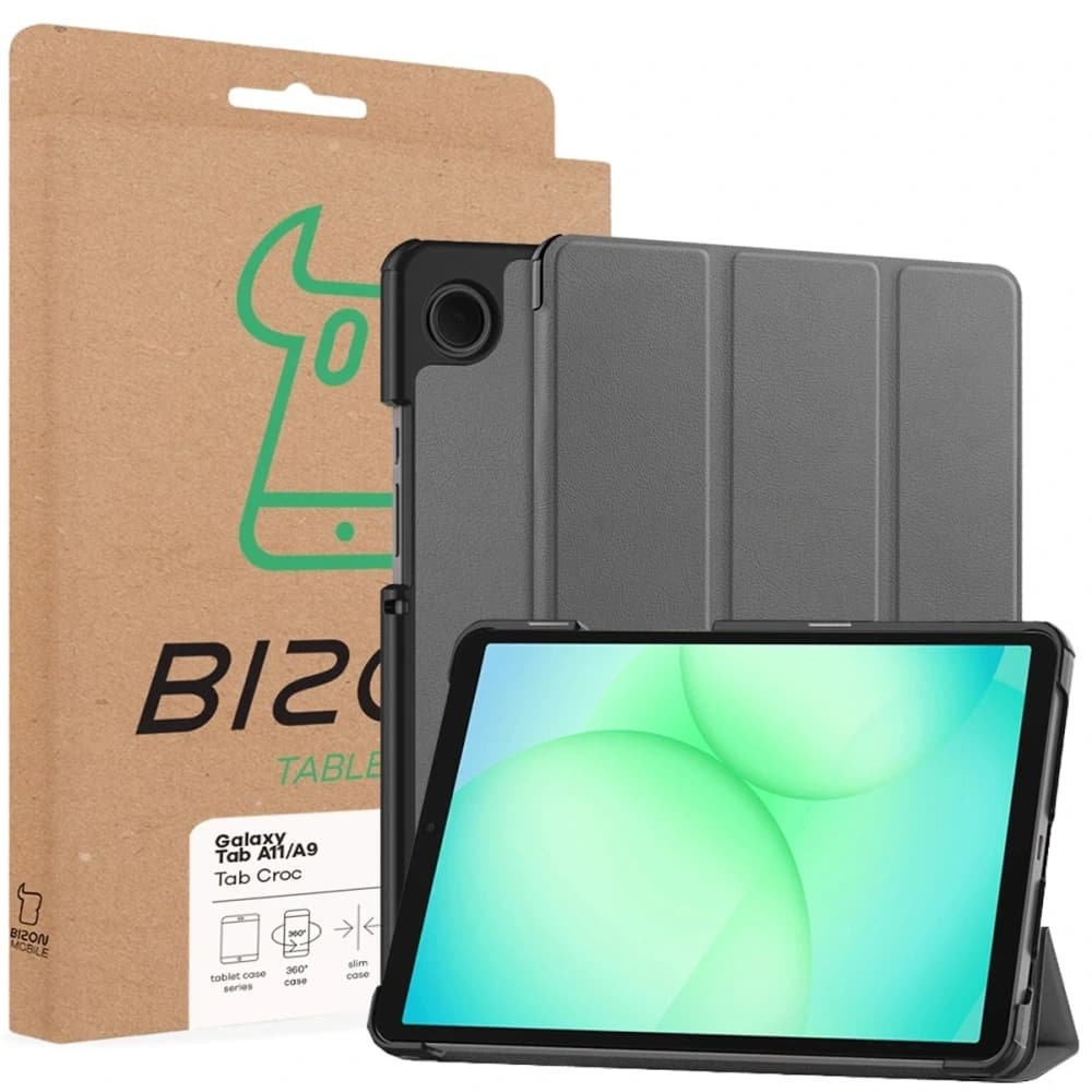 Bizon Case Tab Croc Samsung Galaxy Tab A11 / A9 šedý
 - 8