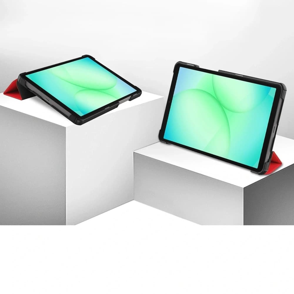 Bizon Case Tab Croc Samsung Galaxy Tab A11 / A9 piros
 - 2