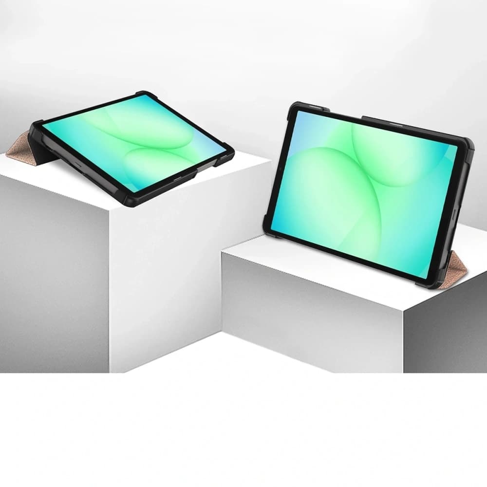 Bizon Case Tab Croc Samsung Galaxy Tab A11 / A9 roz-aurie - 2