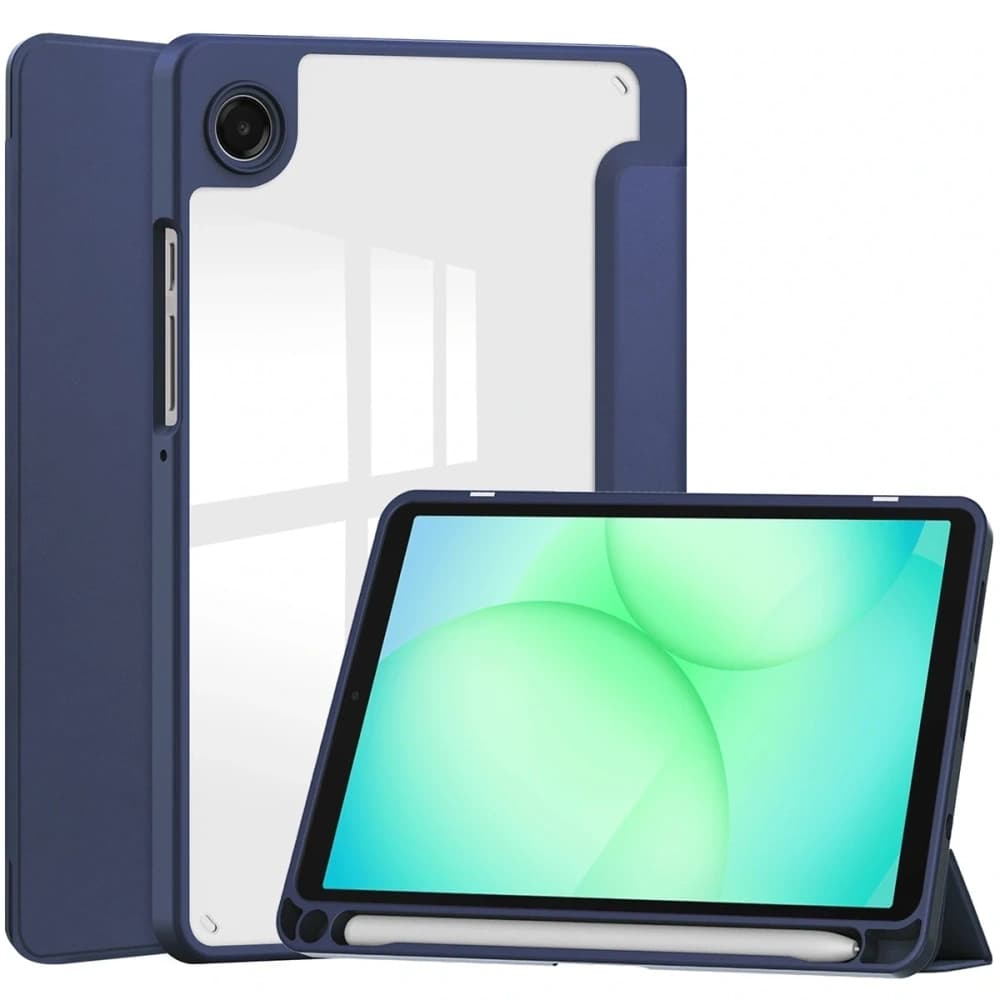 Bizon Case Tab Clear Matt Samsung Galaxy Tab A11 / A9 námořnický modrý
 - 1