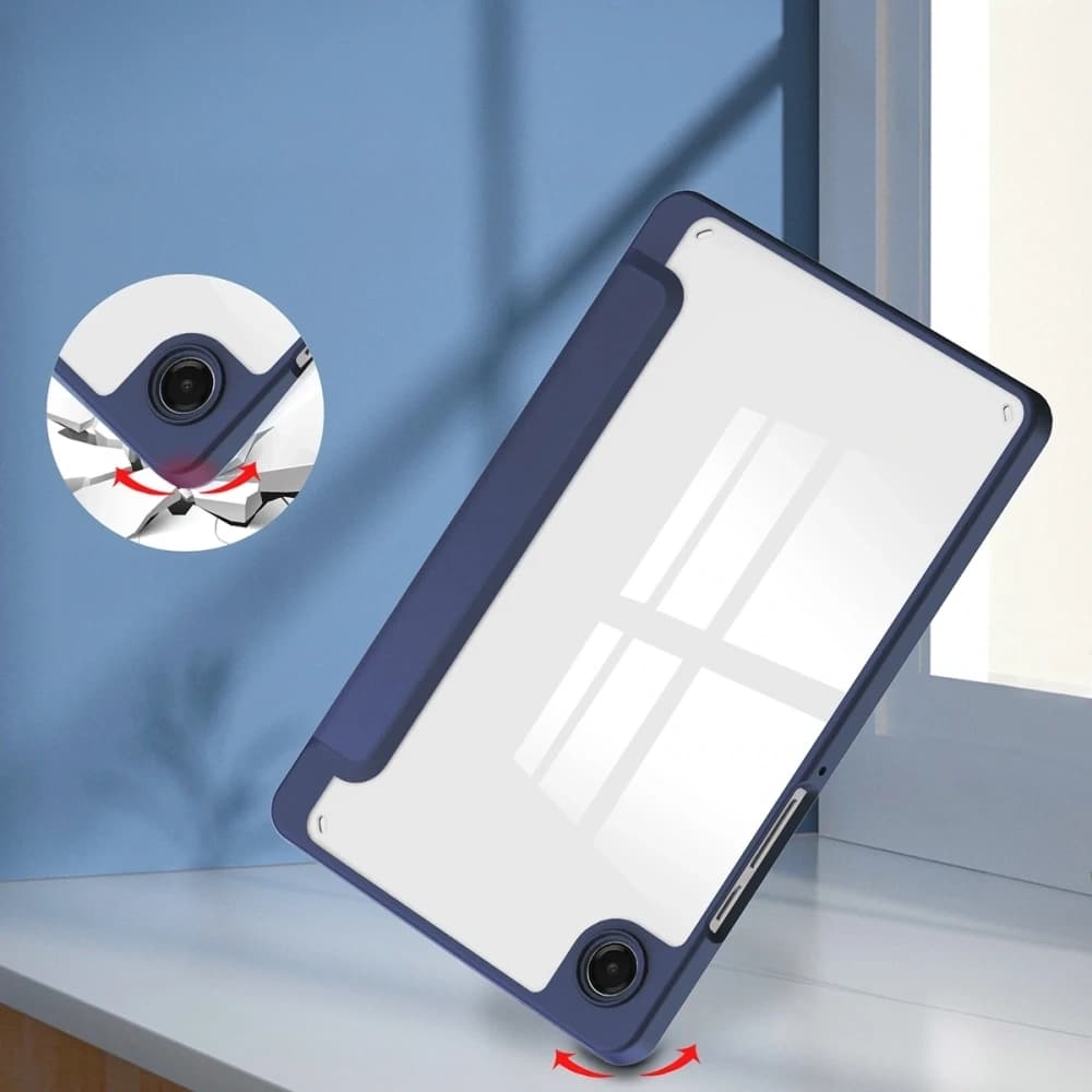 Bizon Case Tab Clear Matt Samsung Galaxy Tab A11 / A9 námořnický modrý
 - 6