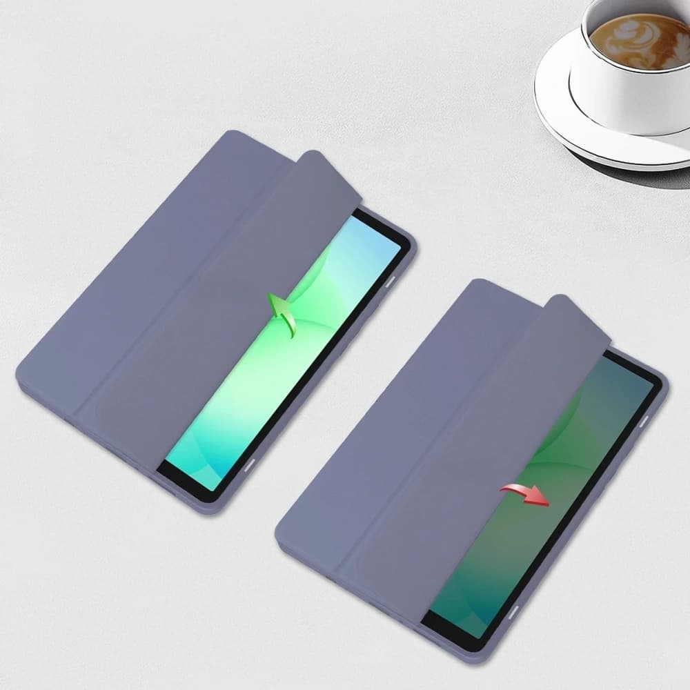 Bizon Case Tab Clear Matt Samsung Galaxy Tab A11 / A9 levendula
 - 5