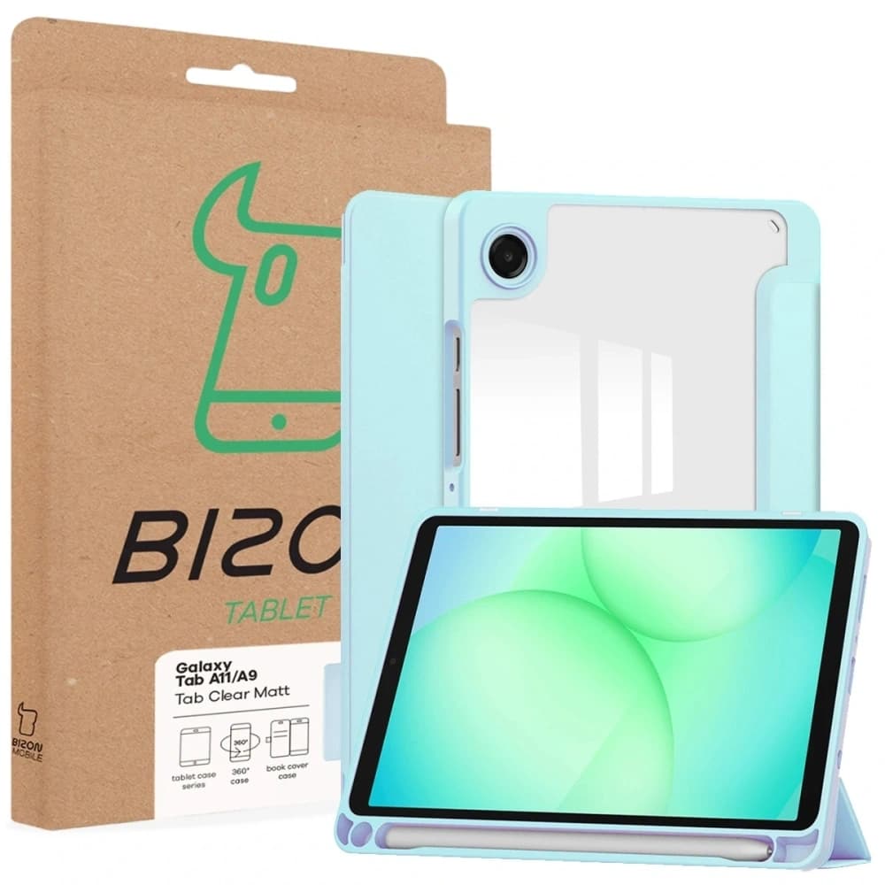 Bizon Case Tab Clear Matt Samsung Galaxy Tab A11 / A9 modrý
 - 8