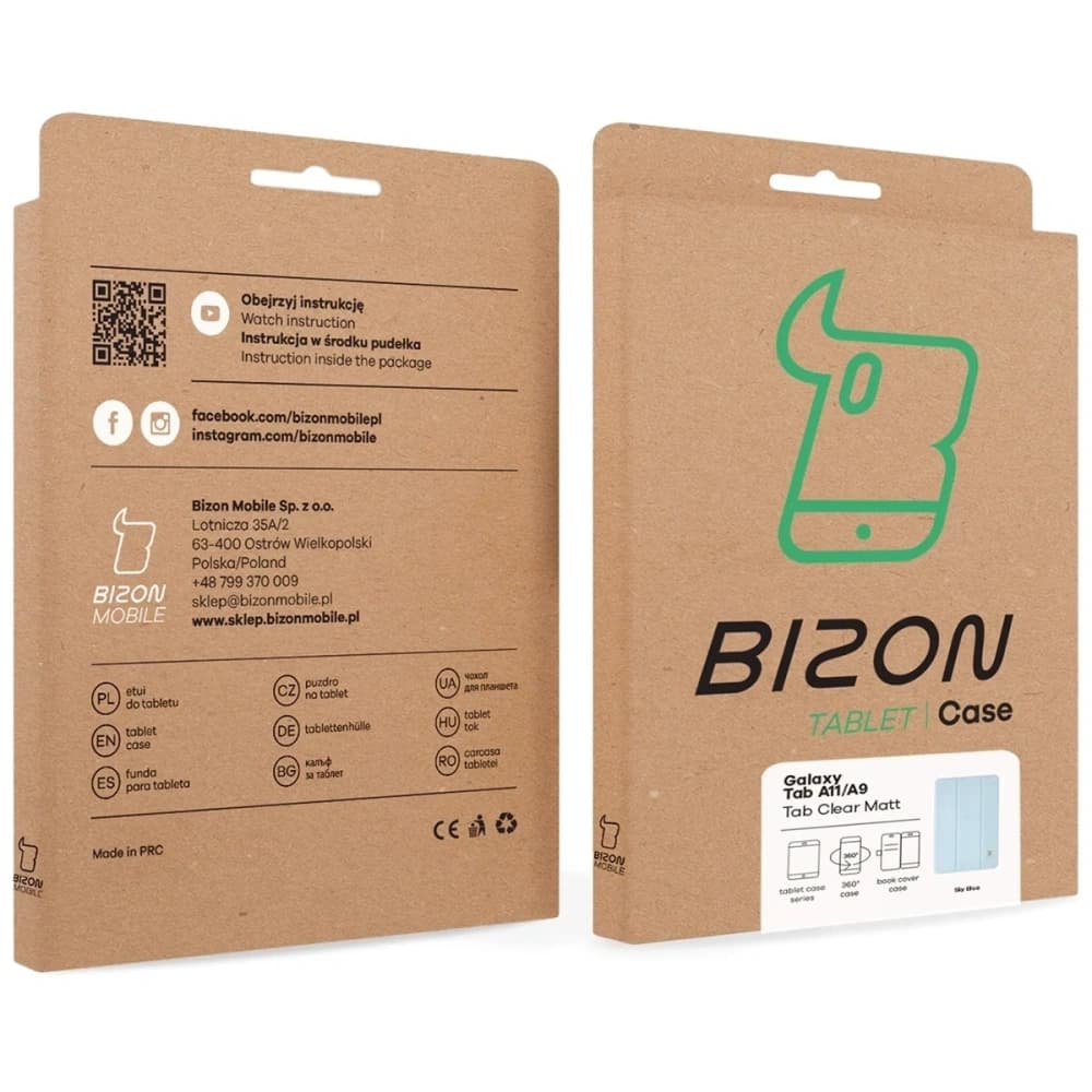 Bizon Case Tab Clear Matt Samsung Galaxy Tab A11 / A9 modrý
 - 9