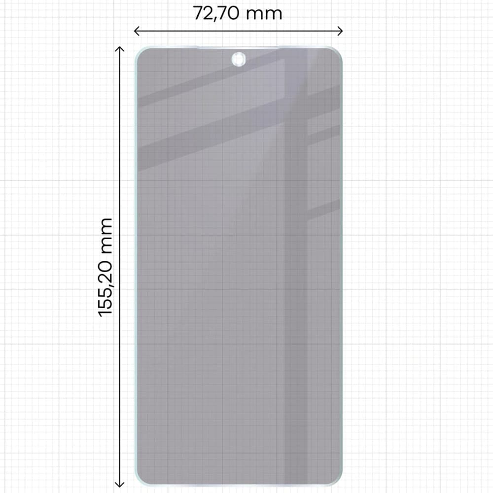Bizon Glass Mule Shadow Samsung Galaxy S25 Edge matt - 2