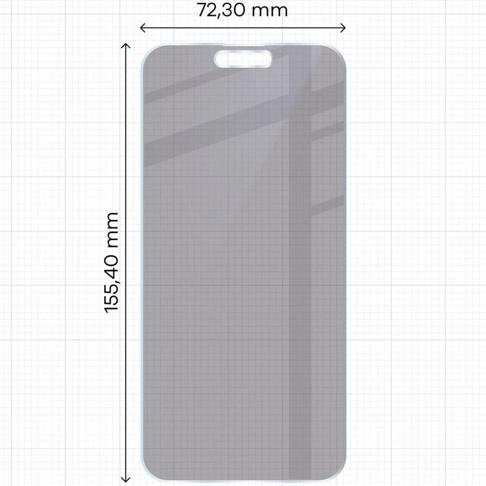 Bizon Glass Mule Shadow Apple iPhone 15 Pro Max matt - 2