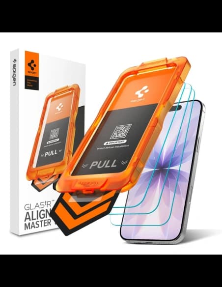 Spigen Alm Glas.tr Slim Apple iPhone 17 Clear [3 PACHET]
