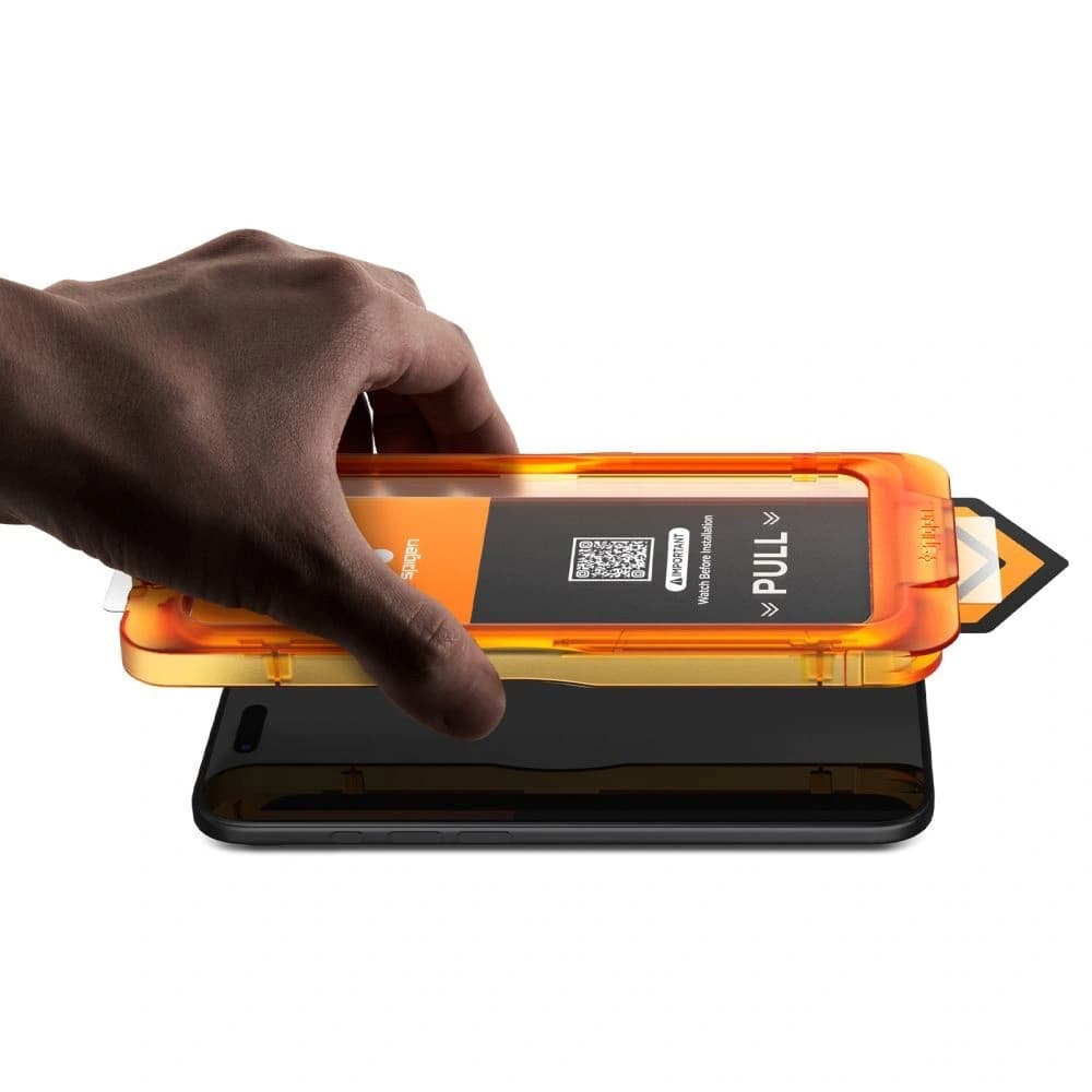 Spigen Alm Glas.tr Slim Apple iPhone 17 Pro Clear [3 BALENÍ]
 - 5