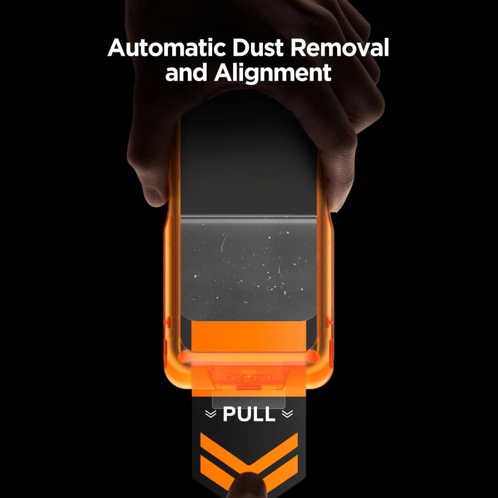 Spigen Alm Glas.tr Slim Apple iPhone 17 Pro Clear [3 BALENÍ]
 - 12