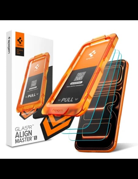 Spigen Alm Glas.tr Slim Apple iPhone 17 Pro Max Átlátszó [3 CSOMAG]
