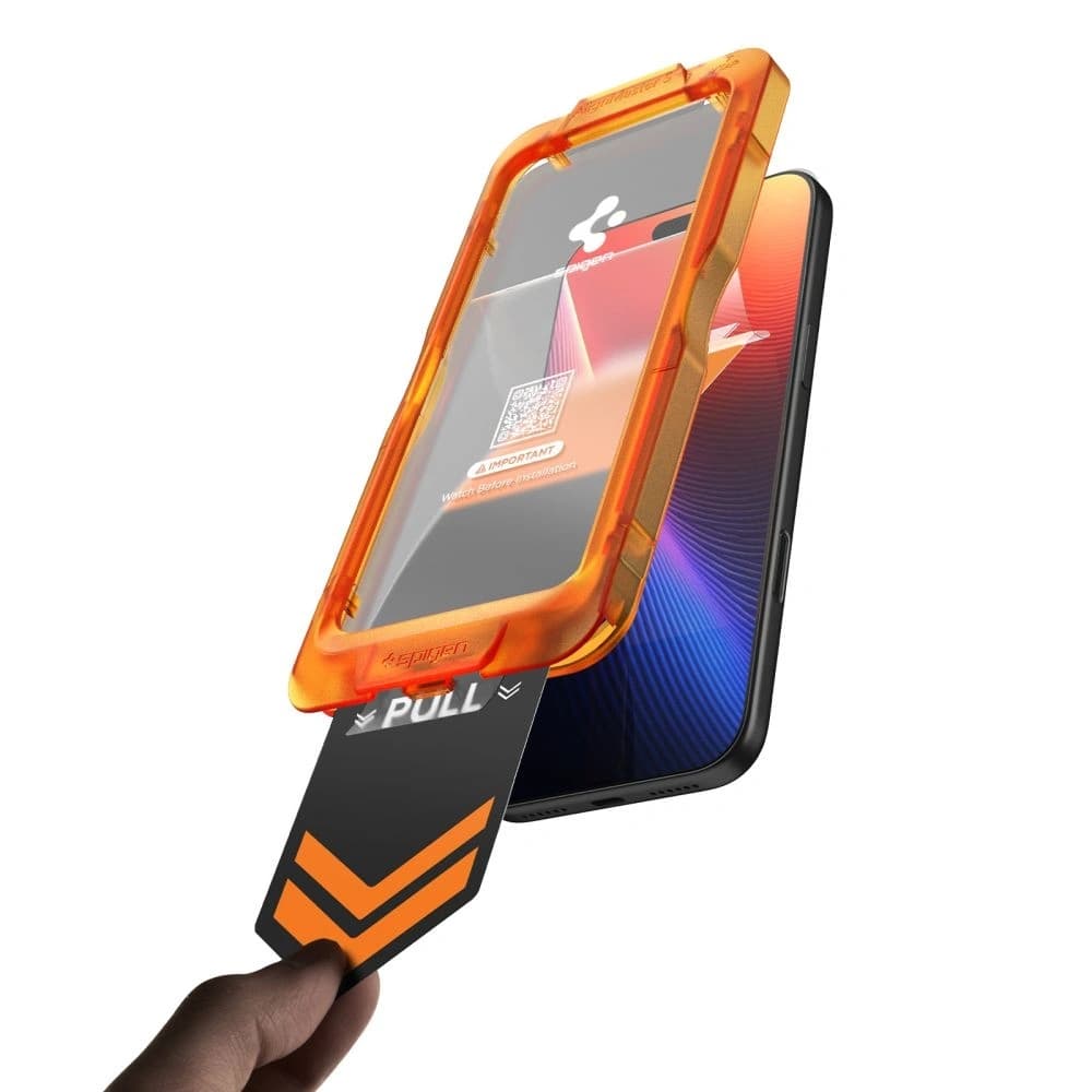 Spigen Alm Glas.tr Slim Apple iPhone 17 Pro Max Átlátszó [3 CSOMAG]
 - 7