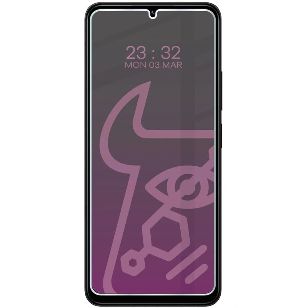 Prywatyzujące szkło hybrydowe Bizon Glass Mule Shadow do Xiaomi Redmi 14C 4G / 5G matowe - 3