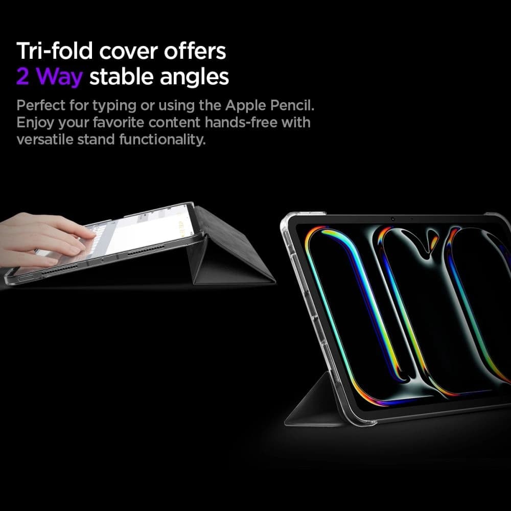 Etui Spigen Liquid Air Folio do Apple iPad Pro 11” 2024/2025 Black - 13