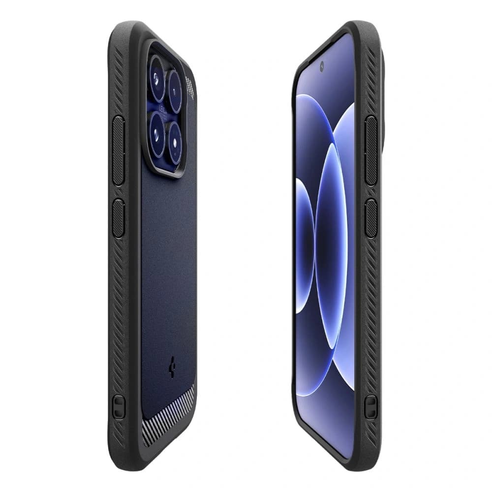 Spigen Rugged Armor Xiaomi 17 Matt Schwarz 
 - 6