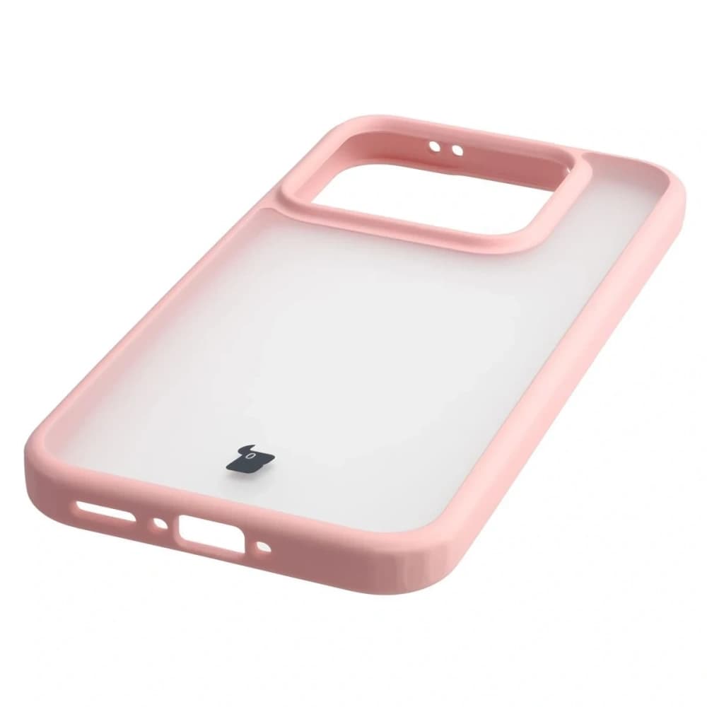 Bizon Case Angelo Realme GT 8 Pro semi-transparent mit einem hellrosa Rahmen
- 5