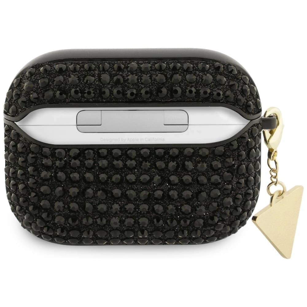 Guess Rhinestone Triangle Charm Apple AirPods Pro 3 schwarz 
 - 2