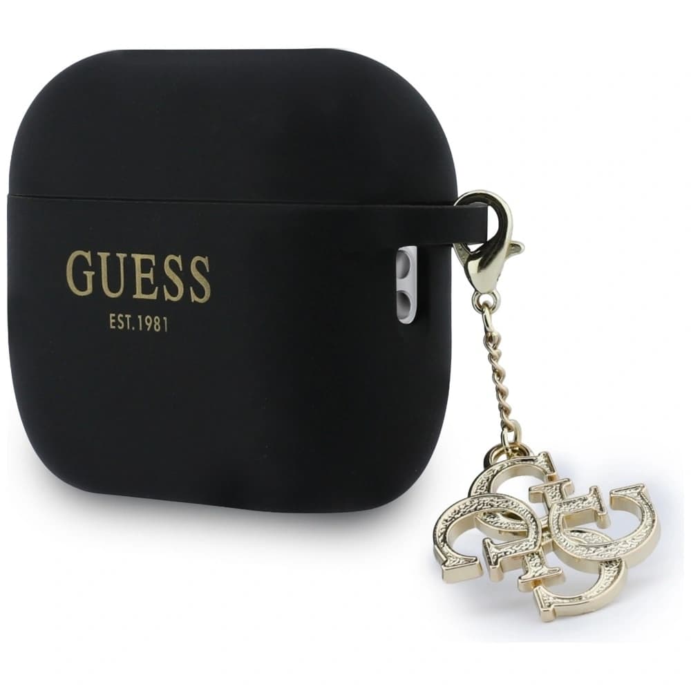 Guess Silicone 4G Charm Apple AirPods Pro 3 černý
 - 3