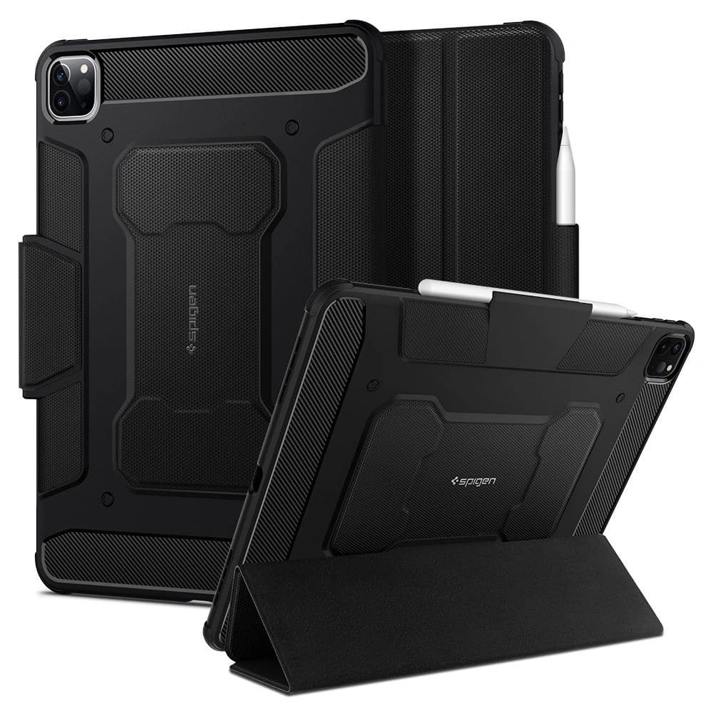 Etui Spigen Rugged Armor Pro Apple iPad Pro 11 2018/2020 (1. și 2. generație) Negru