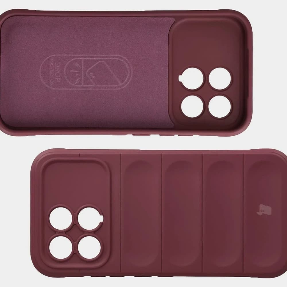 Panzerschutzhülle Bizon Case Tur für Xiaomi POCO F8 Pro, burgunder
- 6