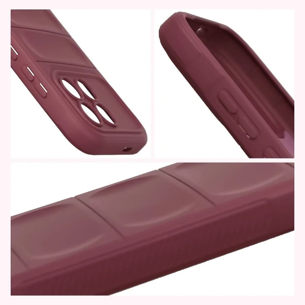 Panzerschutzhülle Bizon Case Tur für Xiaomi POCO F8 Pro, burgunder
- 7