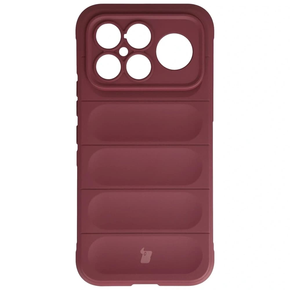 Etui rezistent Bizon Case Tur pentru Xiaomi POCO F8 Ultra, burgund
 - 2