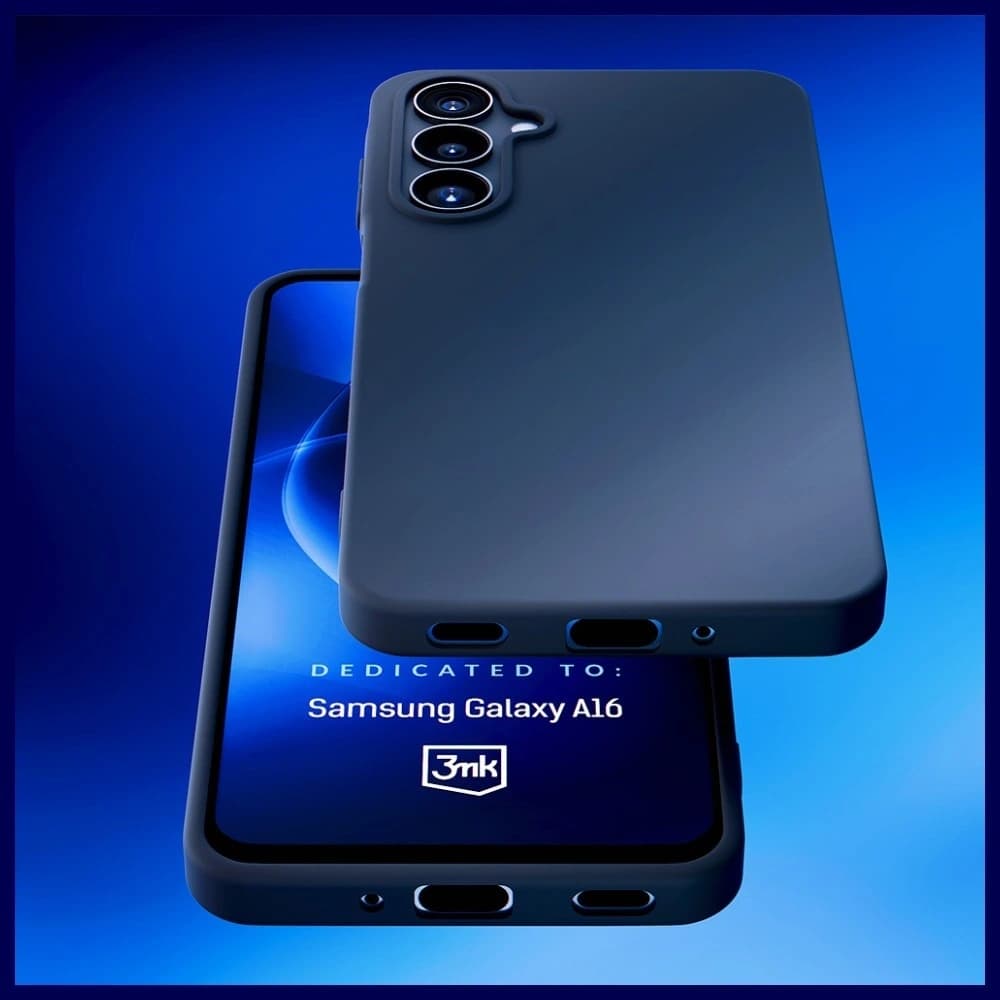 Etui 3MK Matt Case für Redmi 15C 4G/5G schwarz 
 - 3