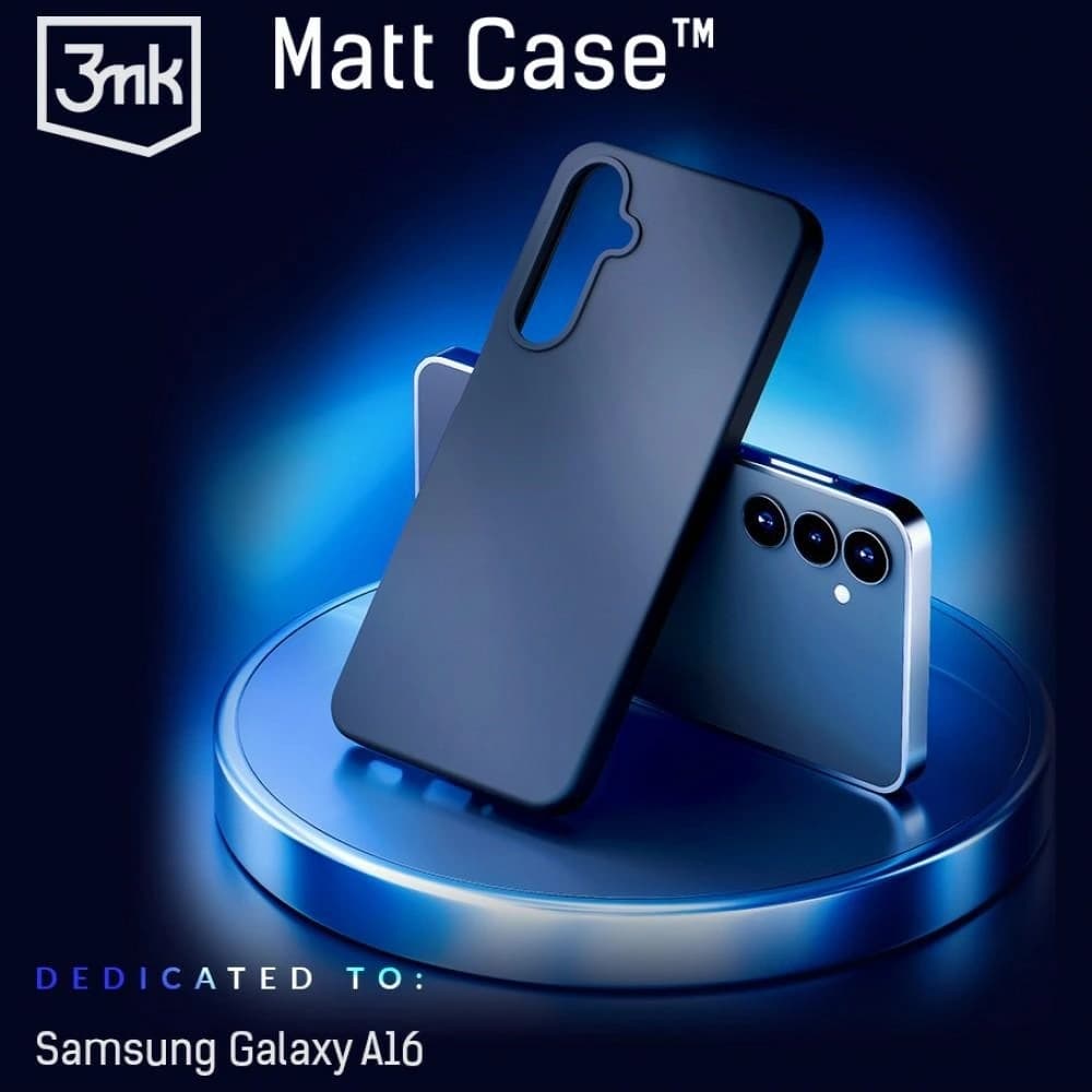 Etui 3MK Matt Case für Redmi 15C 4G/5G schwarz 
 - 6
