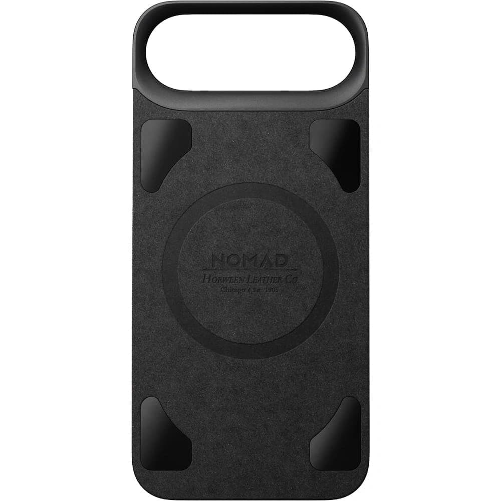 NOMAD Carcasă din piele magnetică pentru Apple iPhone Air MagSafe, piele Horween (neagră)
- 4