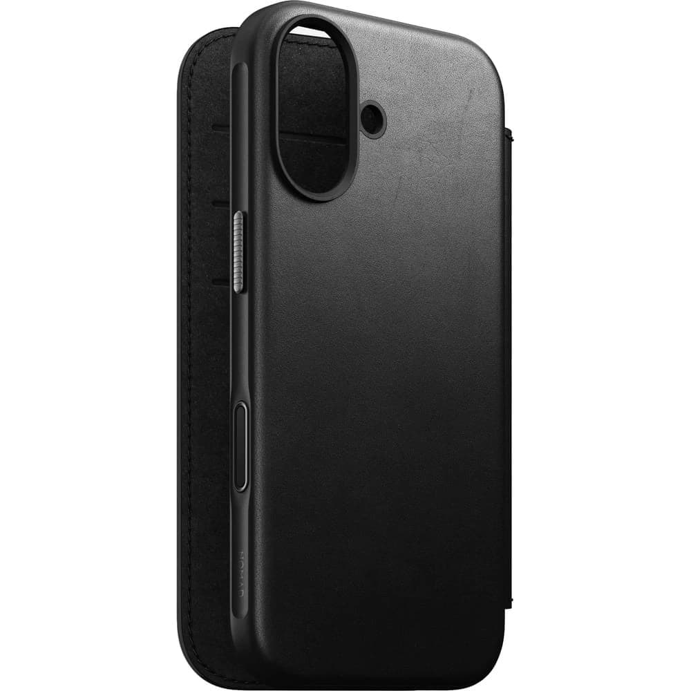 NOMAD Modern Leather Folio Apple iPhone 17 MagSafe (black) - 1