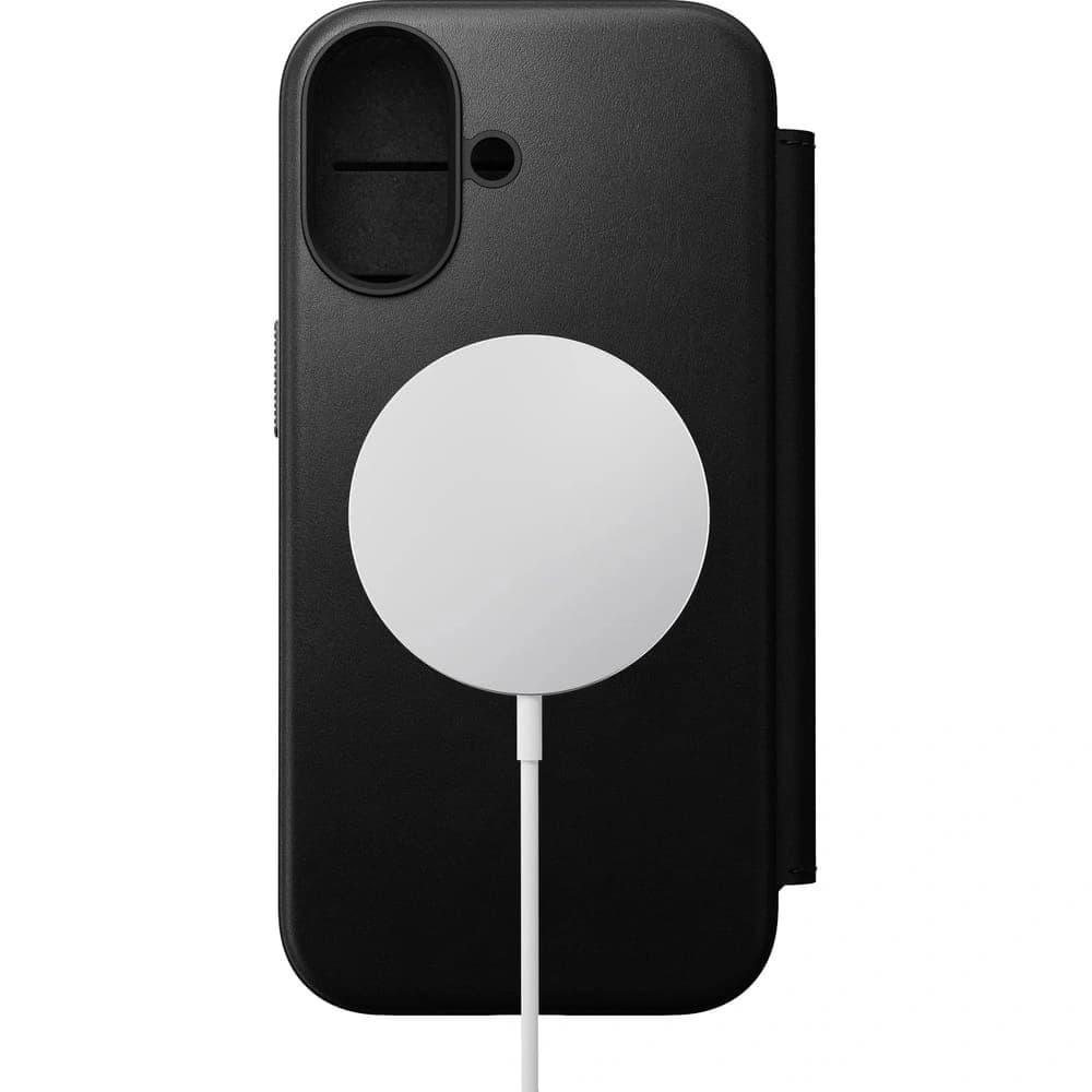 NOMAD Modern Leather Folio Apple iPhone 17 MagSafe (black) - 2