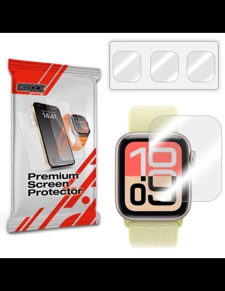 GrizzGlass Hydrofilm Apple Watch SE 3 44mm
