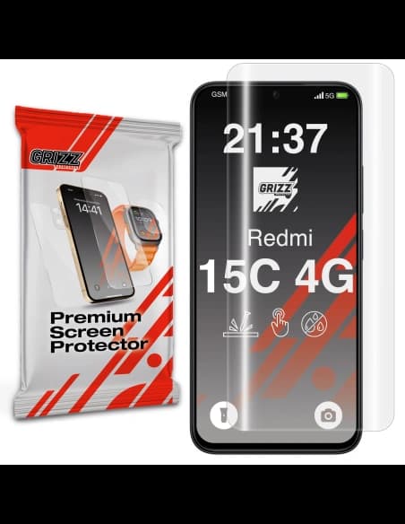 GrizzGlass Hydrofilm Xiaomi Redmi 15C 4G

