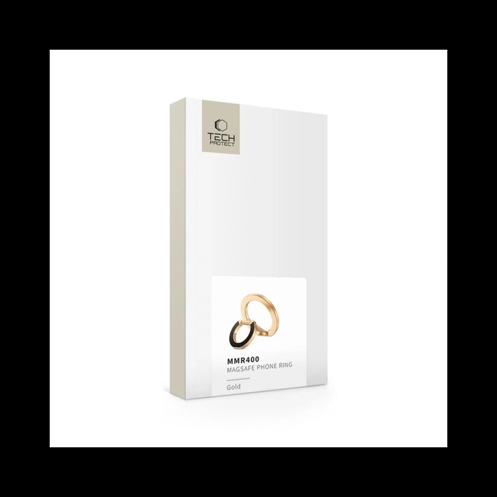 Tech-Protect MMR400 Lamano Magnetischer MagSafe Telefonring Gold
 - 7