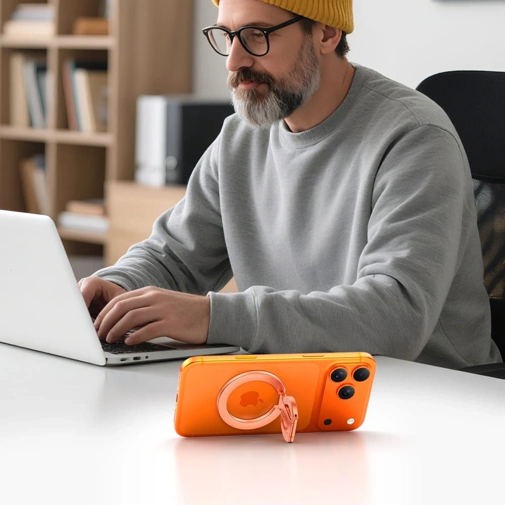 Tech-Protect MMR400 Lamano Magnetischer MagSafe Telefonring Roségold
 - 3