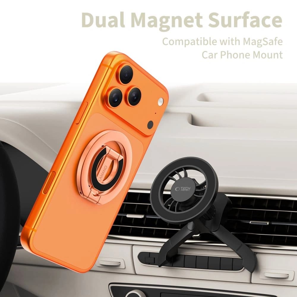 Tech-Protect MMR400 Lamano Magnetischer MagSafe Telefonring Roségold
 - 5