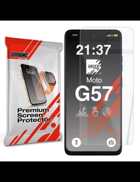 Szkło hybrydowe GrizzGlass HybridGlass do Motorola Moto G57