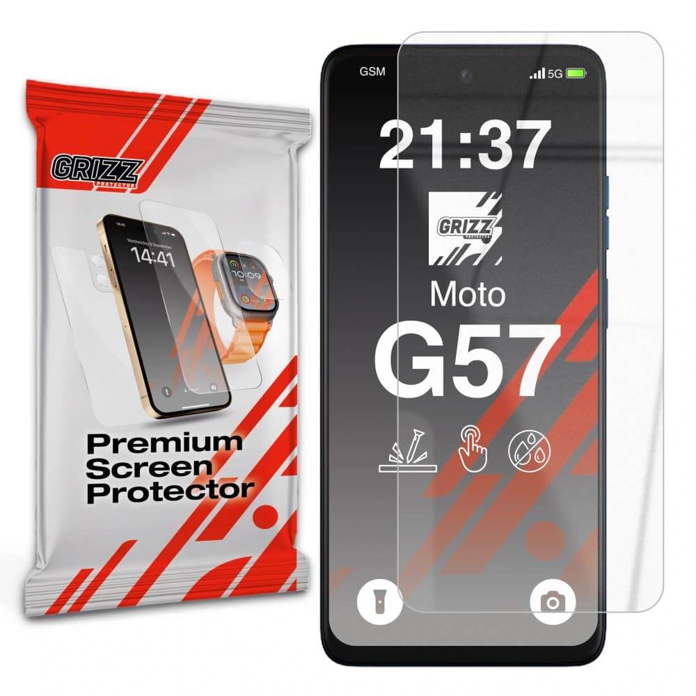 GrizzGlass HybridGlass Motorola Moto G57 - 1