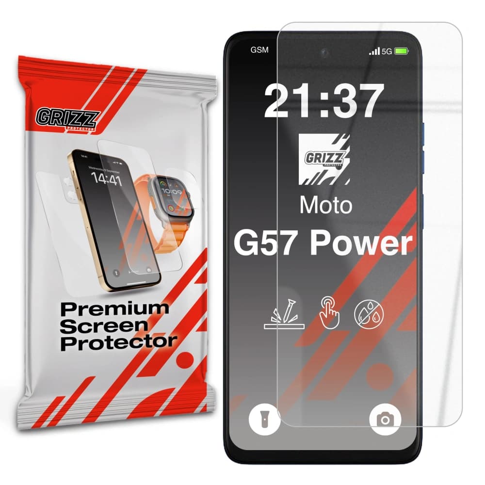 GrizzGlass HybridGlass Motorola Moto G57 Power - 1