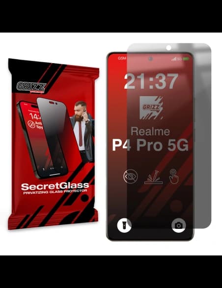 GrizzGlass SecretGlass Realme P4 Pro 5G