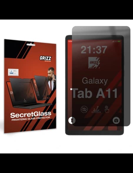 Matowe szkło prywatyzujące GrizzGlass SecretGlass do Samsung Galaxy Tab A11