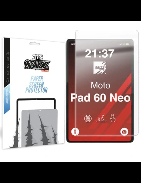 GrizzGlass PaperScreen Motorola Moto Pad 60 Neo