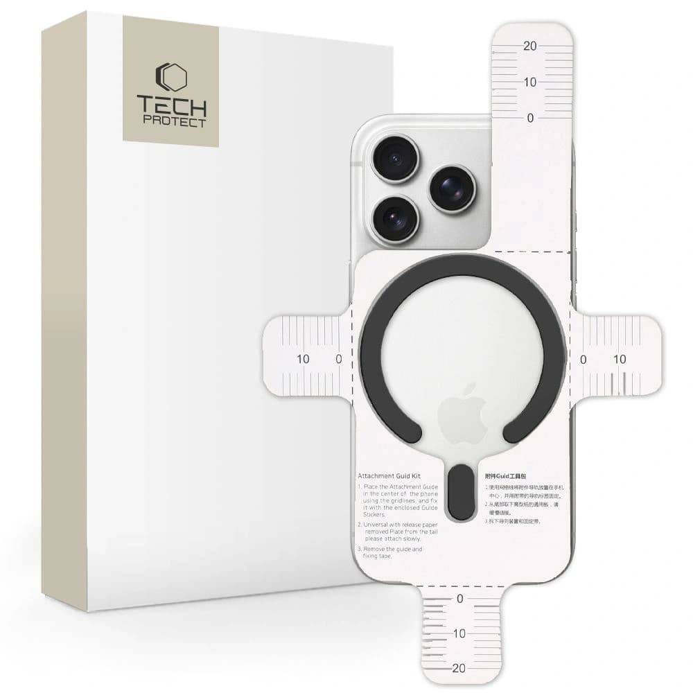 Tech-Protect MMP-200 Magnetischer MagSafe Ring Schwarz
 - 1