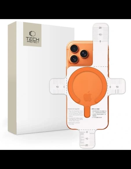 Tech-Protect MMP-200 Inel Magnetic MagSafe Portocaliu Cosmic
