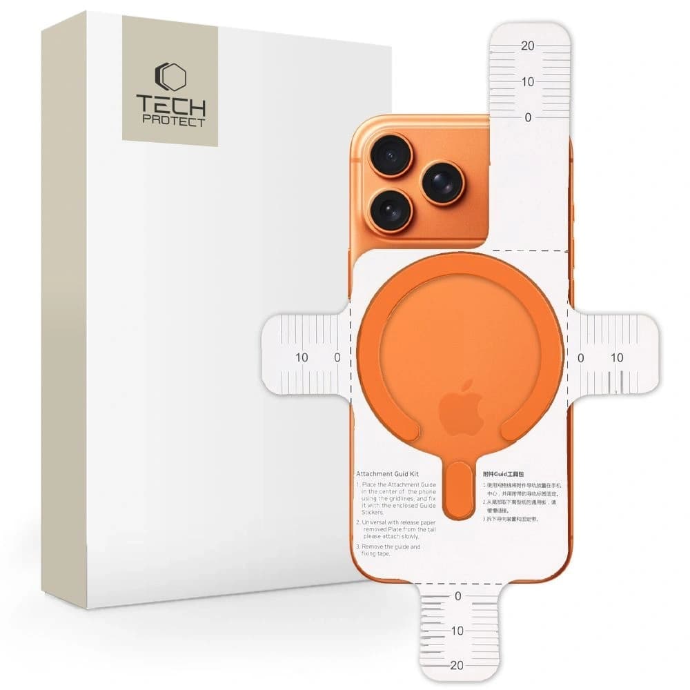 Tech-Protect MMP-200 Magnetischer MagSafe Ring Kosmisches Orange
 - 1