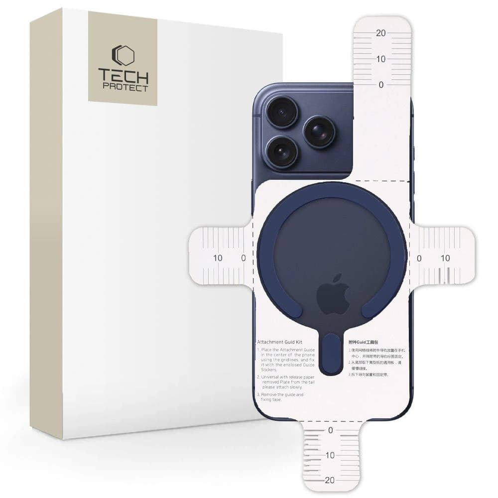 Tech-Protect MMP-200 Magnetischer MagSafe Ring Tiefblau
 - 1