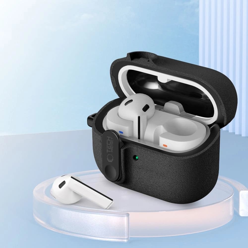 Tech-Protect Slim Hook Samsung Galaxy Buds 3 / 3 FE / 3 Pro Black - 6