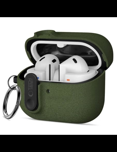 Tech-Protect Slim Hook Samsung Galaxy Buds 3 / 3 FE / 3 Pro Olive Green