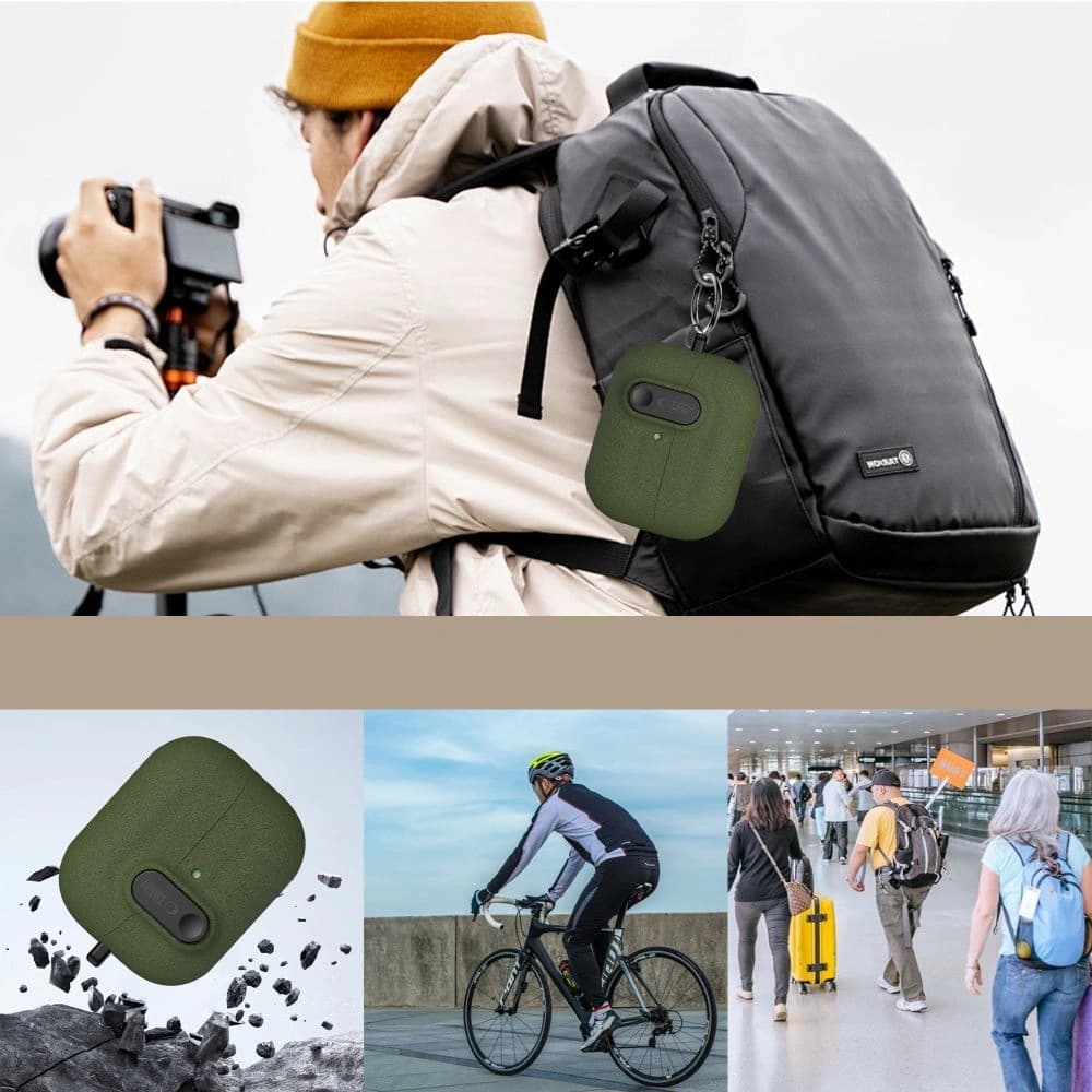 Tech-Protect Slim Hook Samsung Galaxy Buds 3 / 3 FE / 3 Pro Olive Green - 9