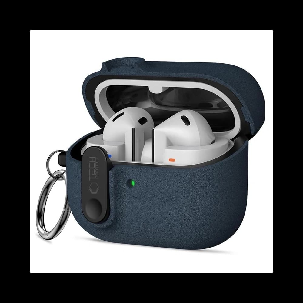 Tech-Protect Slim Hook Samsung Galaxy Buds 3 / 3 FE / 3 Pro Fluffy Blue - 1