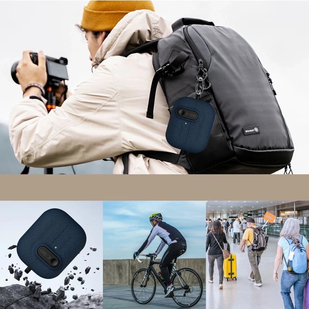 Tech-Protect Slim Hook Samsung Galaxy Buds 3 / 3 FE / 3 Pro Fluffy Blue - 9